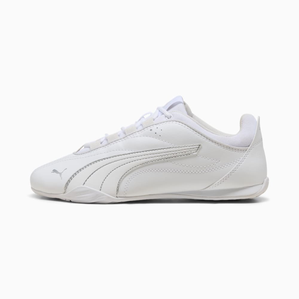 (W) Puma Cache Solaire PUMA White-PUMA Silver-Feather Gray