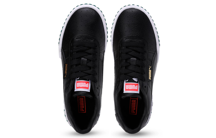 (W) Puma Cali 'Black Green Platform' 圖 3