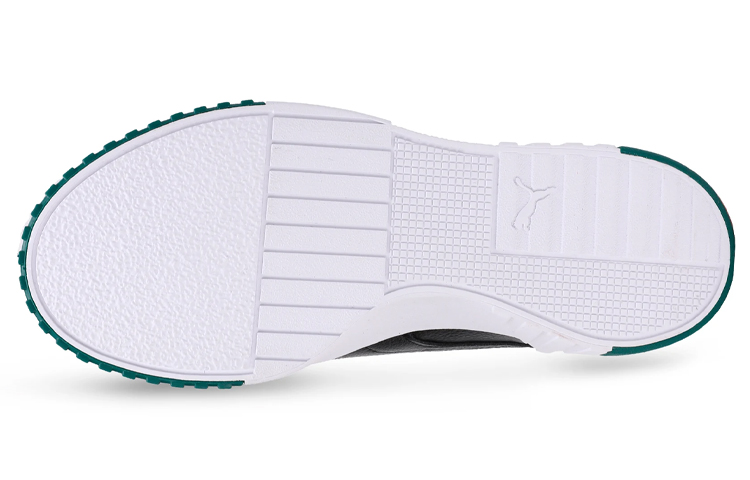 (W) Puma Cali 'Black Green Platform' 圖 5