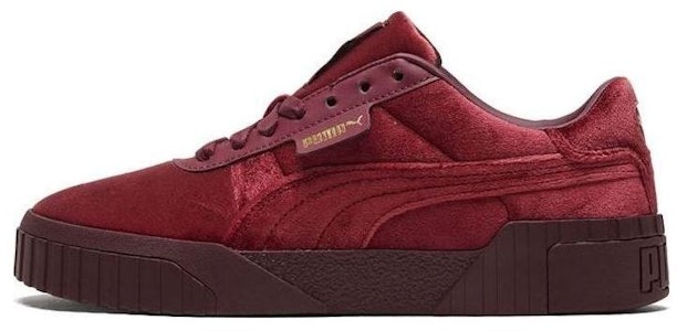 (W) 푸마 캘리 '버건디 벨루어' (Puma Cali 'Burgundy Velour') 375837-01 Buy (W) 푸마 캘리 '버건디 벨루어' (Puma Cali 'Burgundy Velour') 375837-01