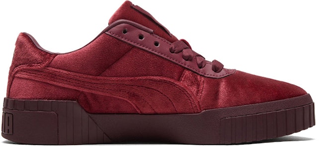 (W) 푸마 캘리 '버건디 벨루어' (Puma Cali 'Burgundy Velour') 375837-01 Order (W) 푸마 캘리 '버건디 벨루어' (Puma Cali 'Burgundy Velour') 375837-01