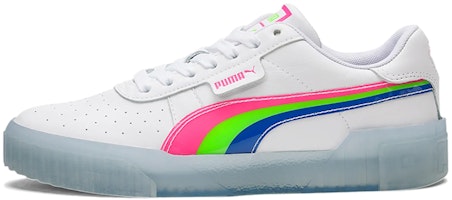 (Women) Puma Cali 'Neon Iced - Pink Dazzling Blue' 373478-02 (Women) Puma Cali 'Neon Iced - Pink Dazzling Blue' 373478-02