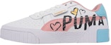 Buy PUMA Cali 印花 復古休閒 低筒 板鞋 女款 白粉