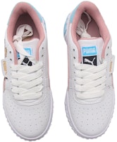 PUMA Cali 印花 復古休閒 低筒 板鞋 女款 白粉 Shop PUMA Cali 印花 復古休閒 低筒 板鞋 女款 白粉