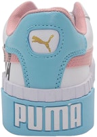 PUMA Cali 印花 復古休閒 低筒 板鞋 女款 白粉 Purchase PUMA Cali 印花 復古休閒 低筒 板鞋 女款 白粉