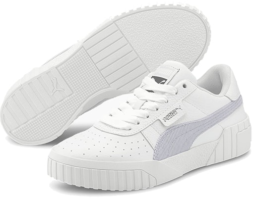 (W) プーマ Cali コーデュロイ 白/灰 カジュアル ボードシューズ 374663-02 Lookbook (W) プーマ Cali コーデュロイ 白/灰 カジュアル ボードシューズ 374663-02