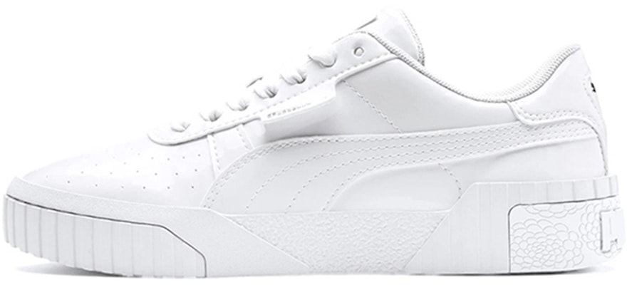 (Women) Puma Cali Patent Jr White 370139-01 Buy (Women) Puma Cali Patent Jr White 370139-01