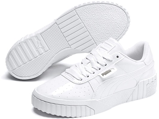 (W) Puma Cali Patent Jr Putih 370139-01 Lookbook (W) Puma Cali Patent Jr Putih 370139-01