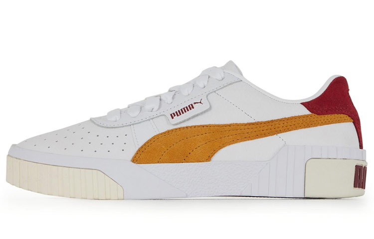 Buy 彪马加利滑板鞋 白黃紅 女款