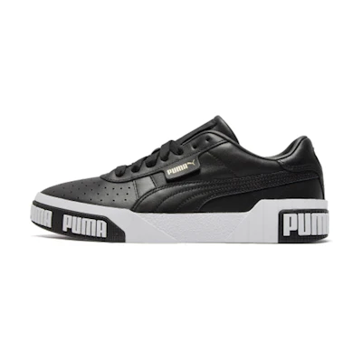 (W) Puma Cali Bold 'Black Metallic Gold'