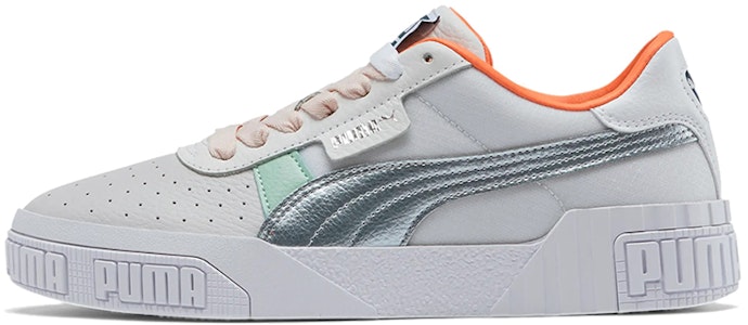 Puma Cali Bold Clear 女款 銀灰綠 休閒板鞋 Buy Puma Cali Bold Clear 女款 銀灰綠 休閒板鞋