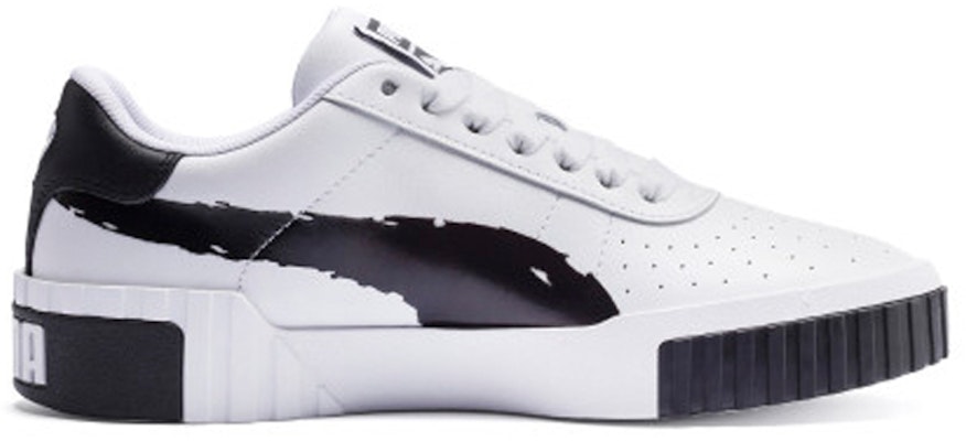 (W) 푸마 캘리 브러쉬 '화이트 블랙' (Puma Cali Brush '화이트 블랙') 373896-01 Order (W) 푸마 캘리 브러쉬 '화이트 블랙' (Puma Cali Brush '화이트 블랙') 373896-01