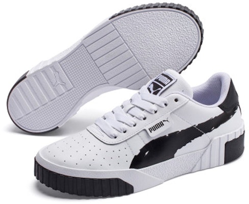 (W) 푸마 캘리 브러쉬 '화이트 블랙' (Puma Cali Brush '화이트 블랙') 373896-01 Purchase (W) 푸마 캘리 브러쉬 '화이트 블랙' (Puma Cali Brush '화이트 블랙') 373896-01