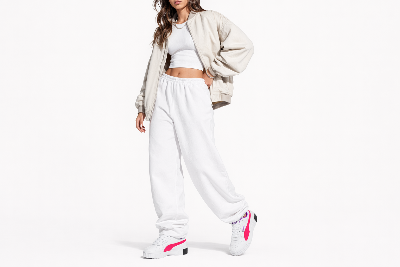 Order (Women) Puma Cali Chase 'White'  369970-02