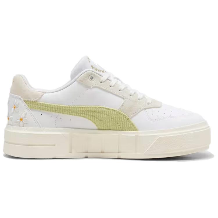 Order (W) 푸마 칼리 코트 자수 피스타치오 그린 (Puma Cali Court 자수 피스타치오) 398828-01