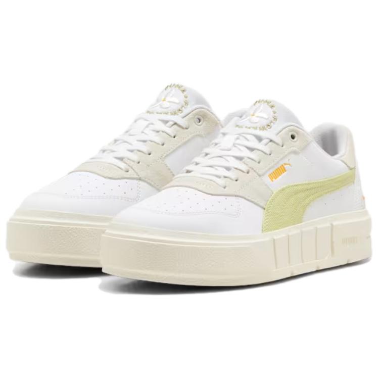 Lookbook (W) 푸마 칼리 코트 자수 피스타치오 그린 (Puma Cali Court 자수 피스타치오) 398828-01