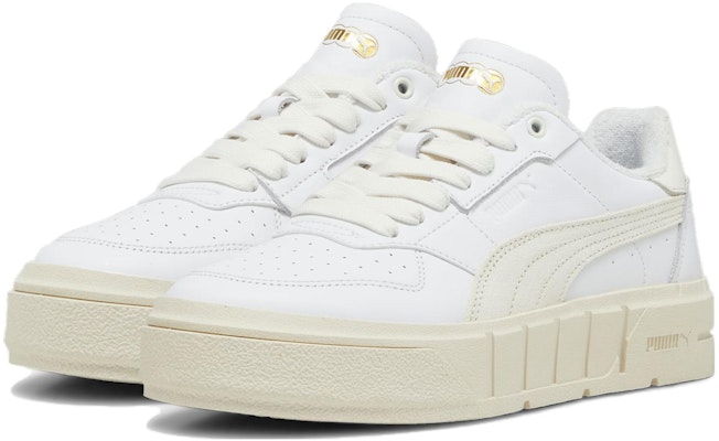 PUMA Cali Court Jeux 舒適 防滑減震 低筒 板鞋 女款 白色 Lookbook PUMA Cali Court Jeux 舒適 防滑減震 低筒 板鞋 女款 白色