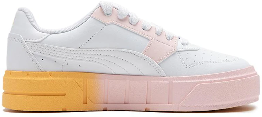(W) Puma Cali Court Beach Days ''Bianco Rosa Giallo'' 393767-01 Order (W) Puma Cali Court Beach Days ''Bianco Rosa Giallo'' 393767-01