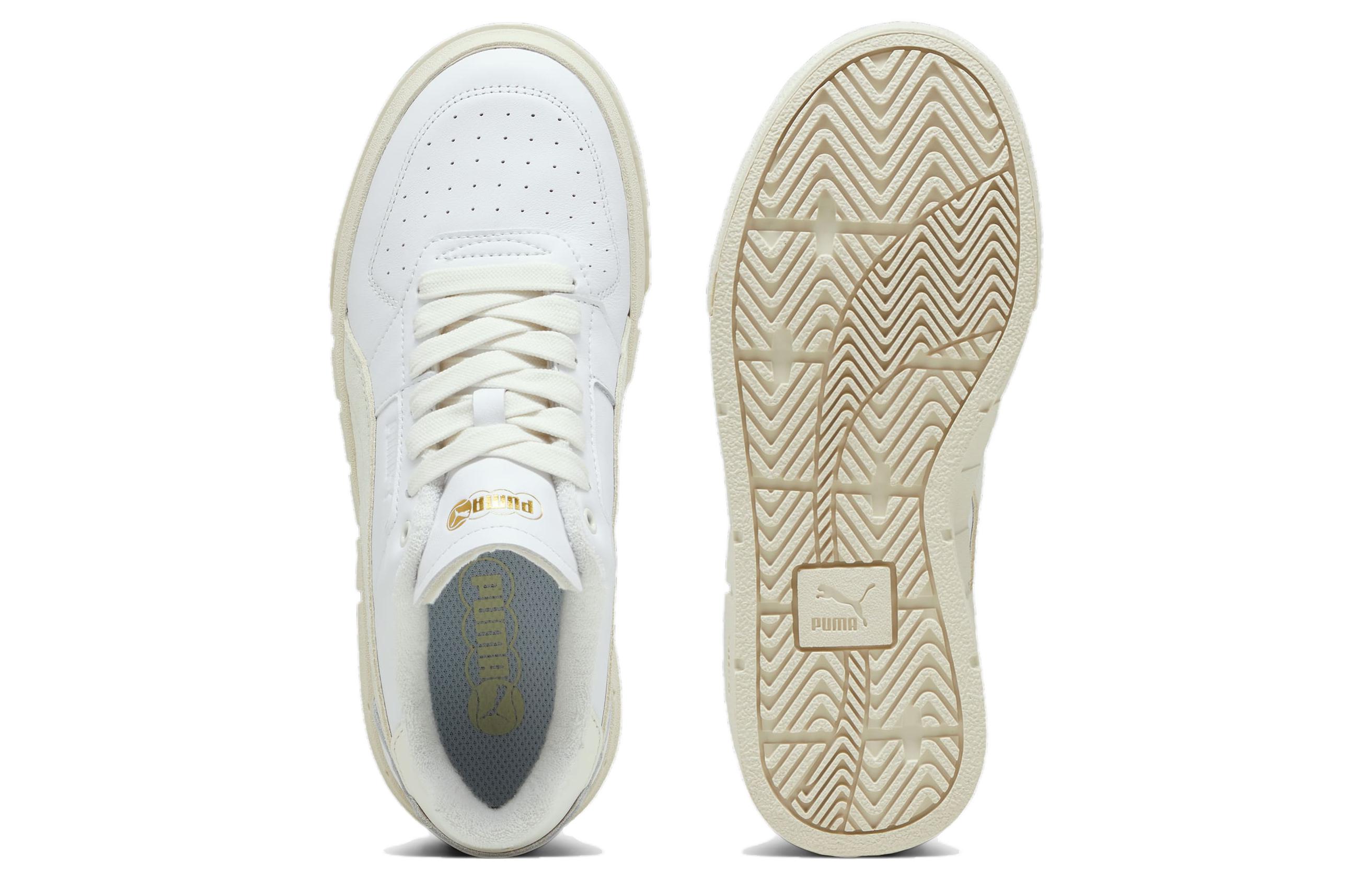 Shop (W) Puma Cali Court Jeux Sets 'Marshmallow' Sepatu Sneaker 393096-02