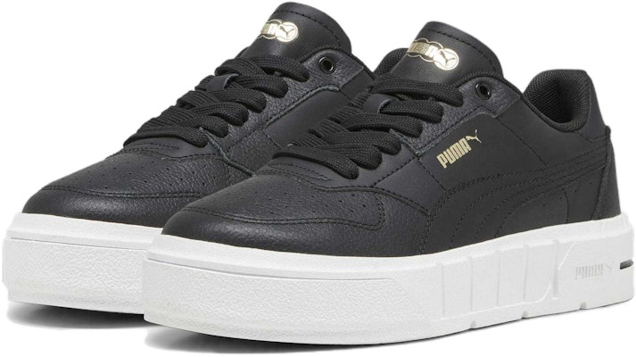 (Women) Puma Cali Court Leather 'Black White' 393802-04 Lookbook (Women) Puma Cali Court Leather 'Black White' 393802-04