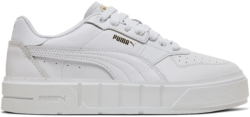 (Women) Puma Cali Court Leather 'Triple White' 393802-05 Buy (Women) Puma Cali Court Leather 'Triple White' 393802-05