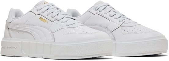 (W) 彪马Cali Court全白皮革运动鞋 393802-05 Cheap (W) 彪马Cali Court全白皮革运动鞋 393802-05