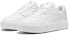 (W) Puma Cali Court Leather 'Putih Peach Fizz' 393802-12