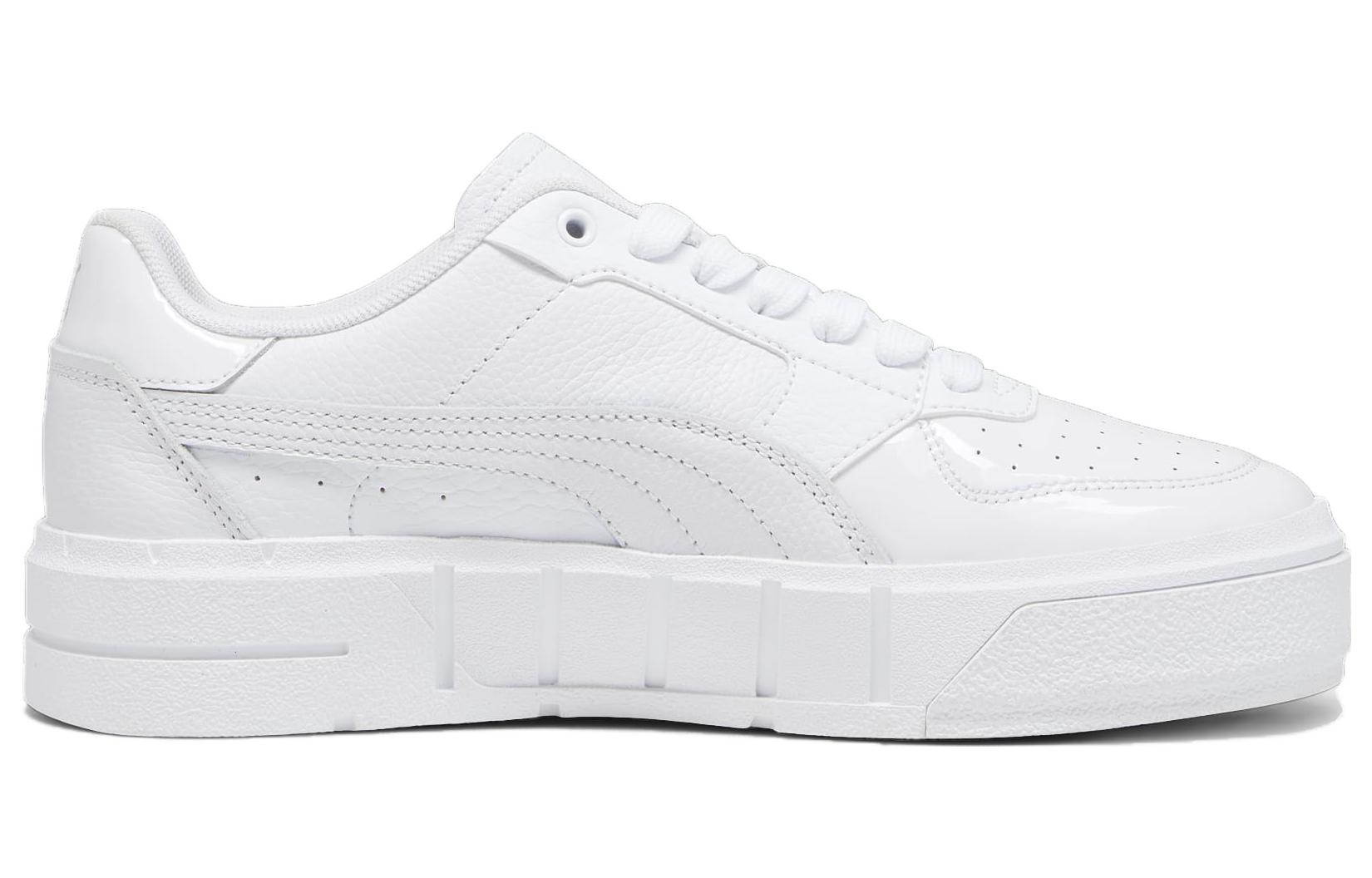 Order (W) Puma Cali Court Patent 'Triple White' Putih penuh 394755-02