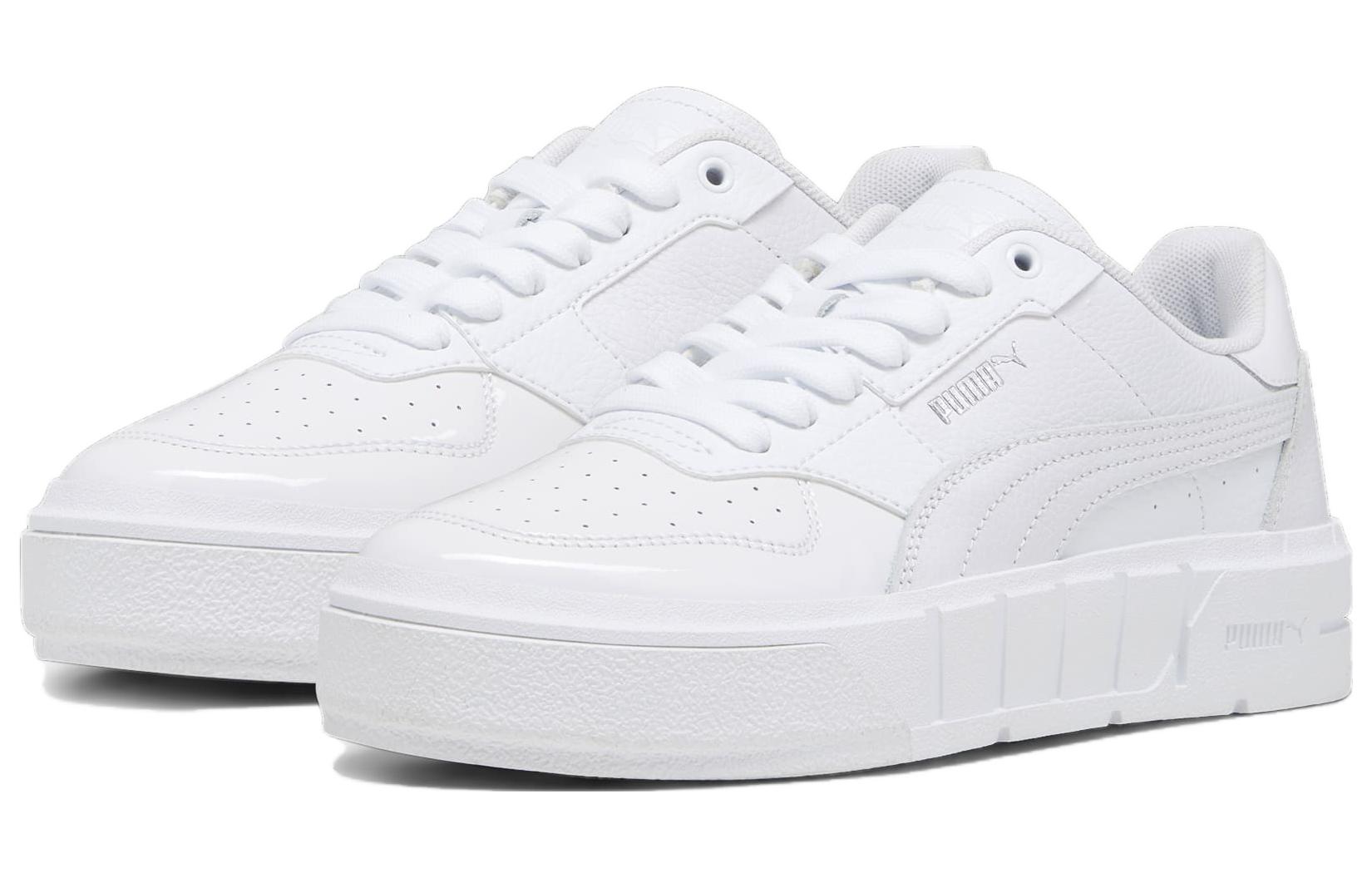 Lookbook (W) Puma Cali Court Patent 'Triple White' Putih penuh 394755-02