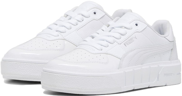 PUMA Cali Court 萬用休閒 輕鬆舒適 防滑耐磨 低筒 板鞋 女款 白色 Lookbook PUMA Cali Court 萬用休閒 輕鬆舒適 防滑耐磨 低筒 板鞋 女款 白色