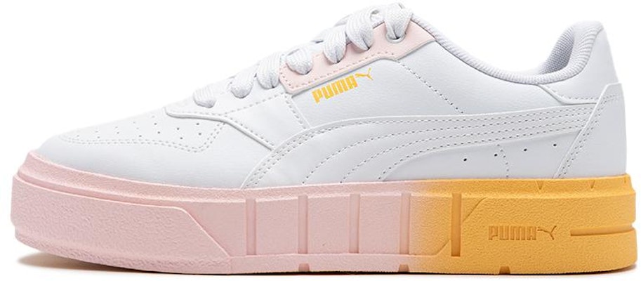 (Women) Puma Cali Court Beach Days 'White Pink Yellow' 393767-01 Buy (Women) Puma Cali Court Beach Days 'White Pink Yellow' 393767-01