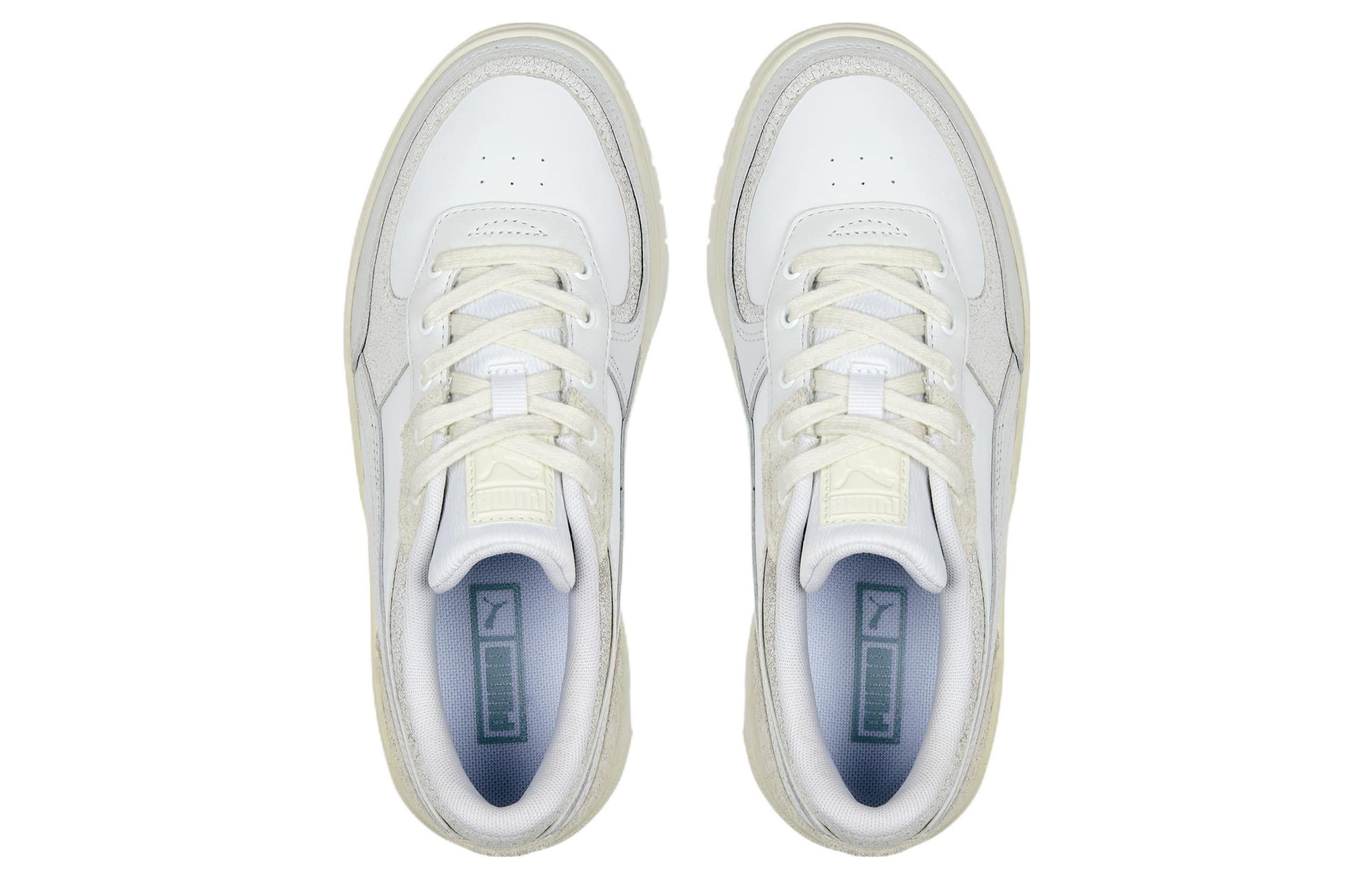 Shop (W) プーマ カリ ドリーム "古着風" ホワイト/アイボリー 389869-01