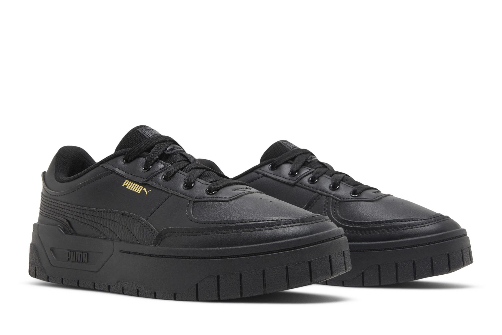 Cheap (W) Puma Cali Dream Kulit 'Triple Black' Hitam Penuh 392730-02