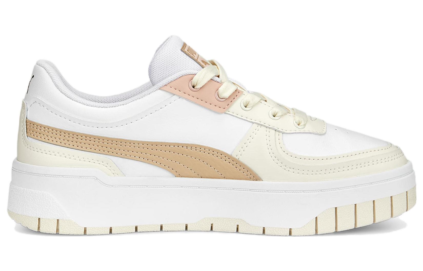 (W) Puma Cali Dream Leather 'White Yellow Pink' 圖 2