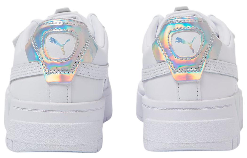 (W) Puma Cali Dream Leather Iridescent 'White' 圖 4
