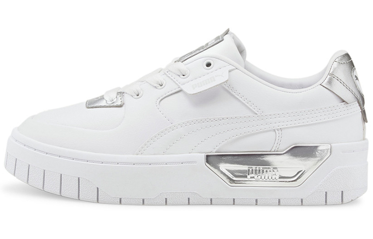 (W) Puma Cali Dream Metal 'White Silver'