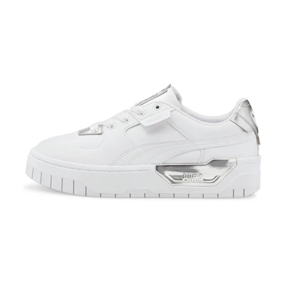 (W) Puma Cali Dream Metal 'White Silver'
