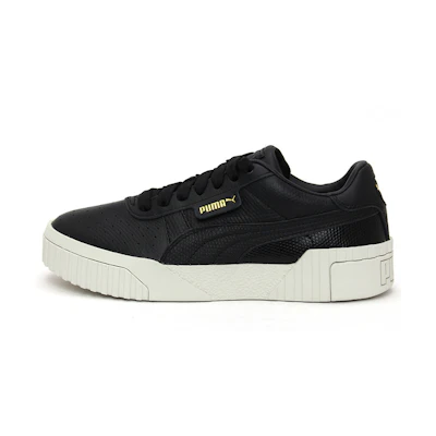 (W) Puma Cali Emboss 'Black White'