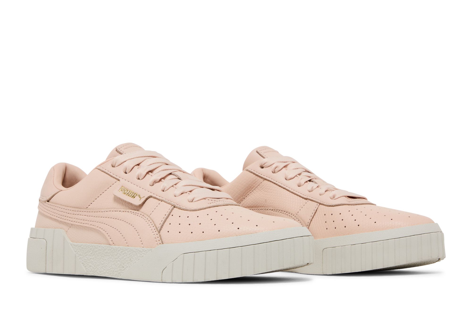 Cheap (W) Puma Cali Emboss ''Cream Tan'' Damen Sneaker 369734-01