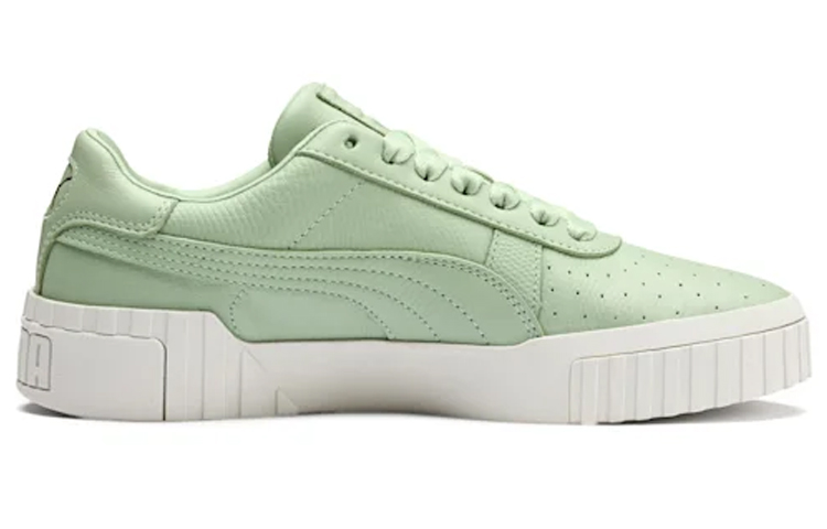 Order 彪馬 Cali Emboss 復古休閒 低筒 板鞋 女款 牛油果綠