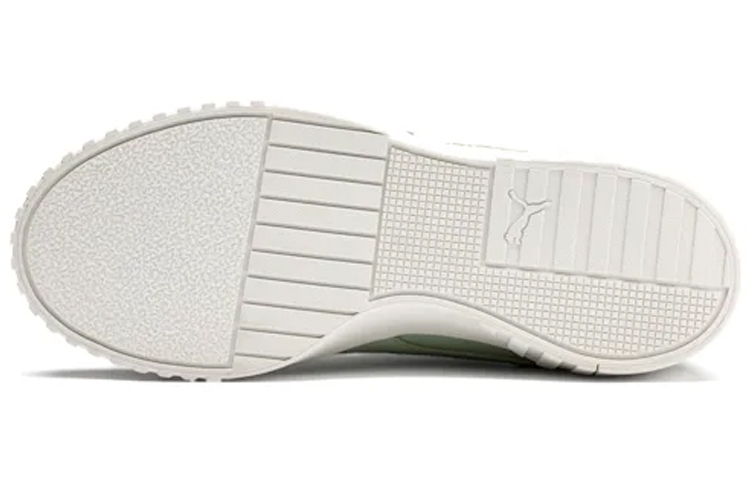 Shop 彪馬 Cali Emboss 復古休閒 低筒 板鞋 女款 牛油果綠