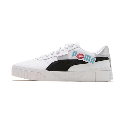 (W) Puma Cali Glitz White