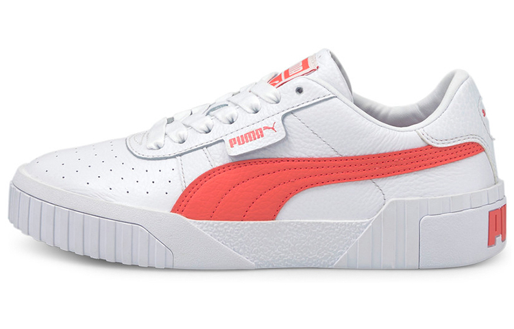 Buy Puma Cali 女款 白橙 低筒休閒鞋