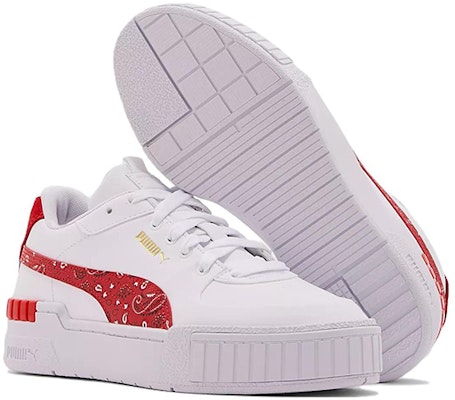 (W) 푸마 캘리 로우 화이트 레드 (Puma 캘리 로우 흰빨) 382636-01 Shop (W) 푸마 캘리 로우 화이트 레드 (Puma 캘리 로우 흰빨) 382636-01