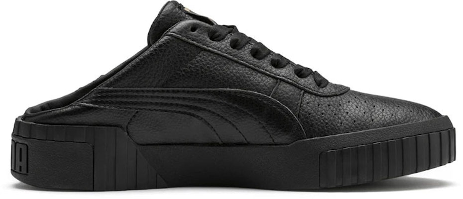 (Women) Puma Cali Mule 'Black Metallic Gold' 371836-02 Order (Women) Puma Cali Mule 'Black Metallic Gold' 371836-02