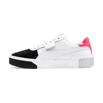 (W) Puma Cali Remix 'White Black'