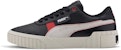 (W) Puma Cali Retro Kasual Sneakers Hitam/Merah 372095-02