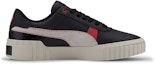 Order (W) Puma Cali Retro Kasual Sneakers Hitam/Merah 372095-02