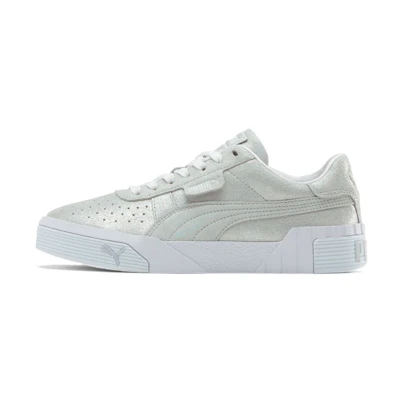 (W) Puma Cali Shimmer Silver/White