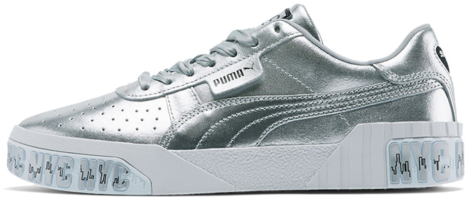 (Women) Puma Cali Silver NYC 'Skyline Print' 372967-01 Buy (Women) Puma Cali Silver NYC 'Skyline Print' 372967-01